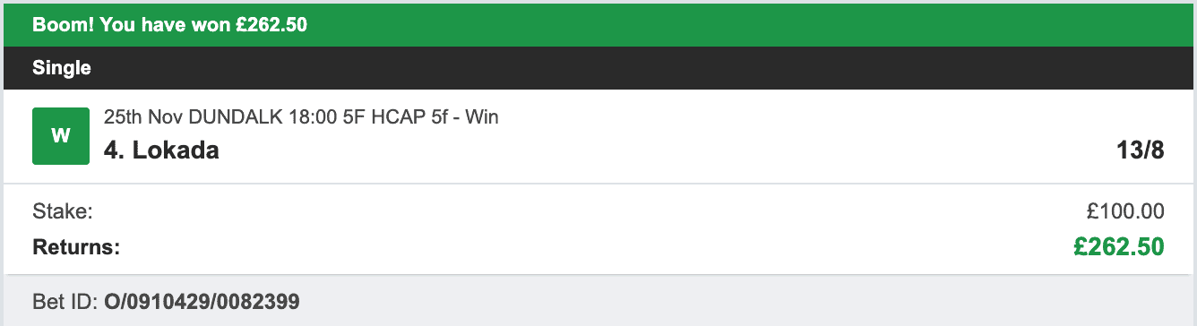 Backing Allstars - Winner - 2022-11-25